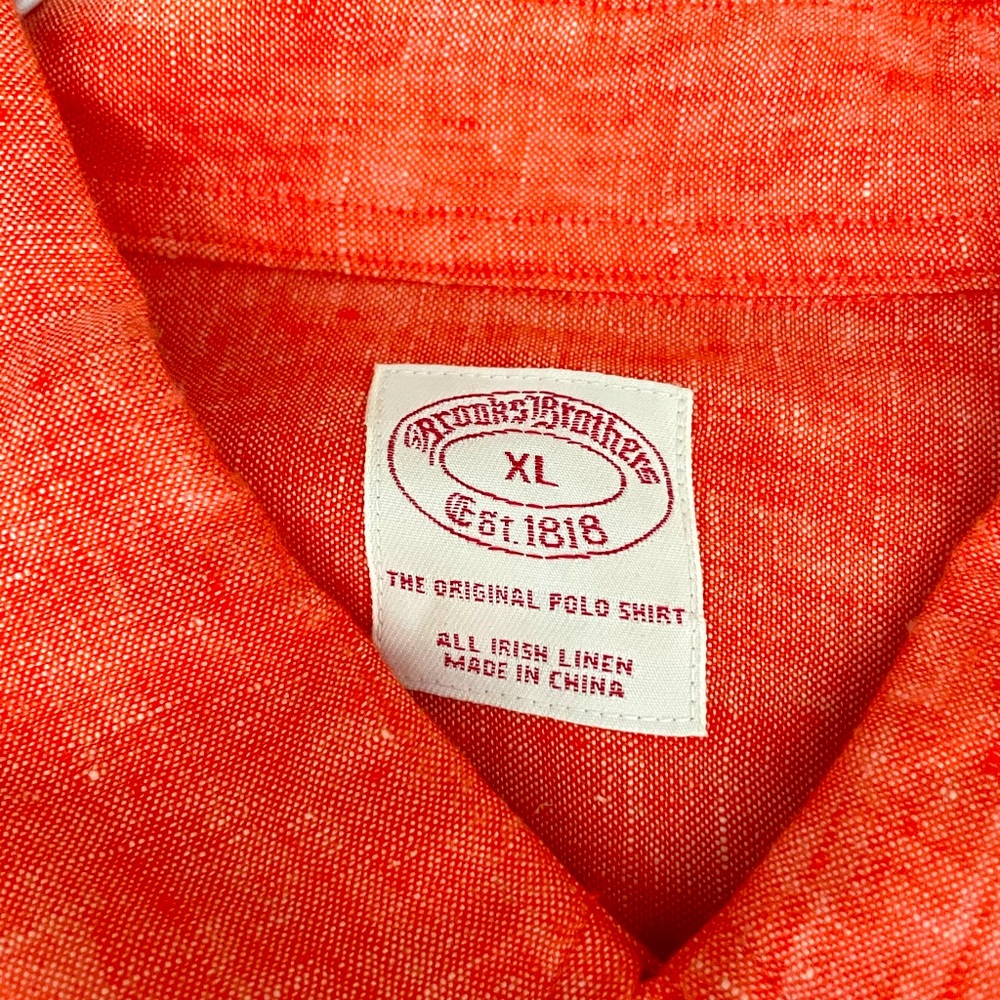 Lightly used Brooks Brothers linen shirt.